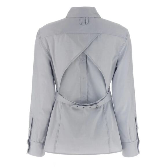Jacquemus La Chemise de Costume Open Back Shirt in Light Grey FR 40 US 8 - Picture 5 of 8